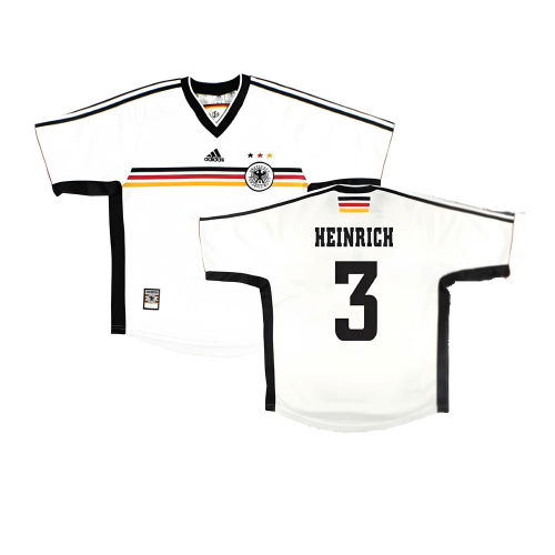 Germany 1998-00 Home Shirt ((Very Good) L) (Heinrich 3)