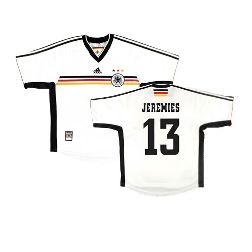 Germany 1998-00 Home Shirt ((Very Good) L) (Jeremies 13)