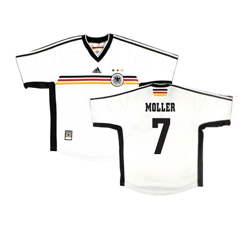Germany 1998-00 Home Shirt ((Very Good) L) (Moller 7)