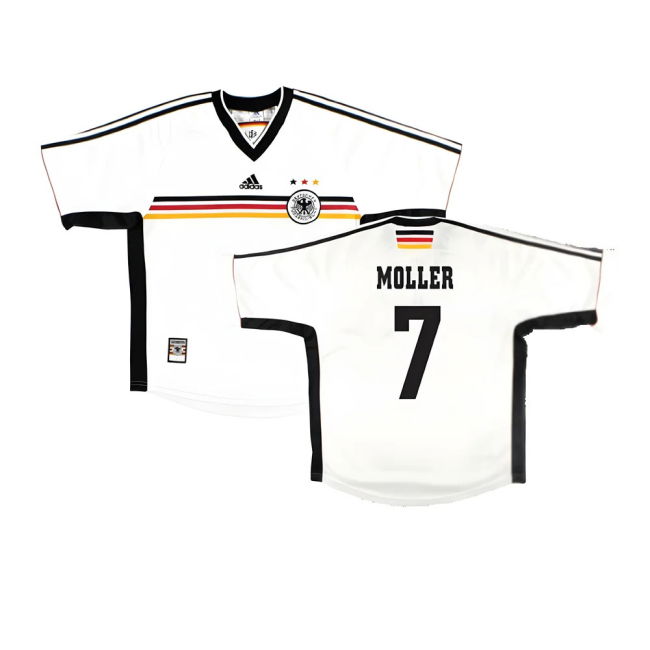 Germany 1998-00 Home Shirt ((Very Good) L) (Moller 7)