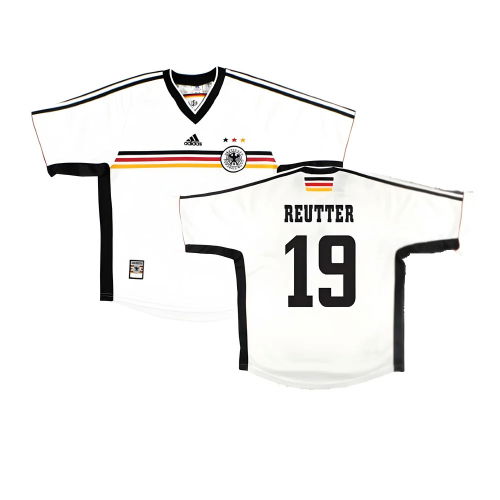 Germany 1998-00 Home Shirt ((Very Good) L) (Reutter 19)