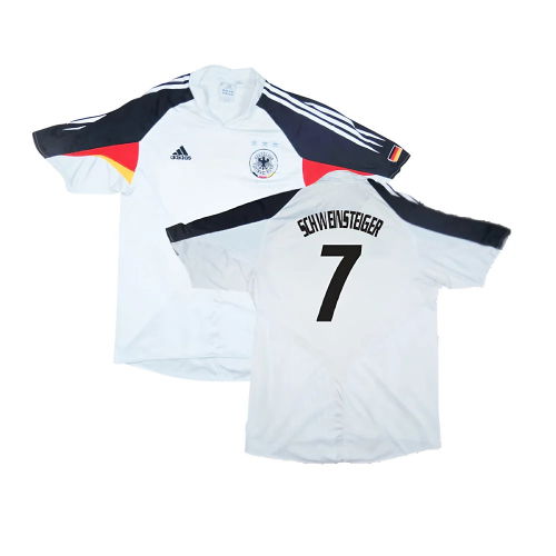 Germany 2004-05 Home Shirt ((Very Good) M) (Schweinsteiger 7)
