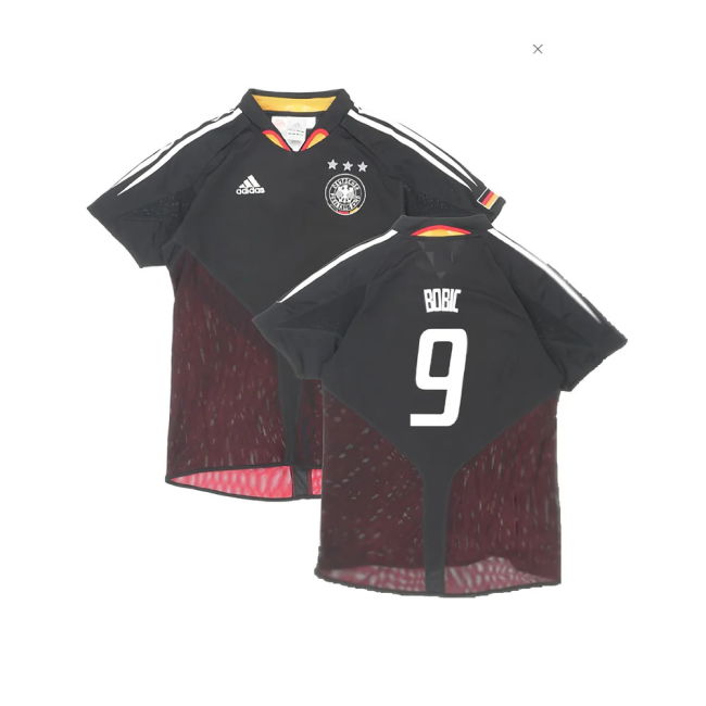 Germany 2004-06 Away Shirt ((Very Good) S) (Bobic 9)