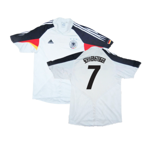 Germany 2004-06 Home Shirt ((Excellent) XL) (Schweinsteiger 7)