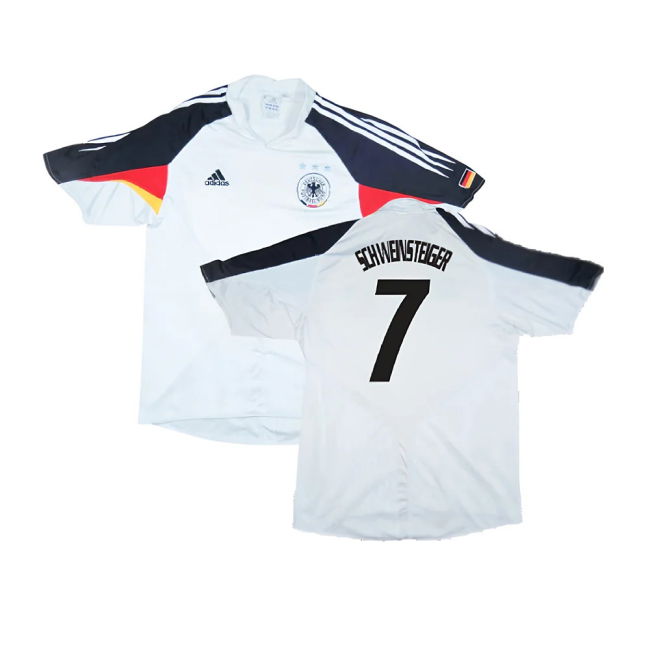 Germany 2004-06 Home Shirt ((Excellent) XL) (Schweinsteiger 7)