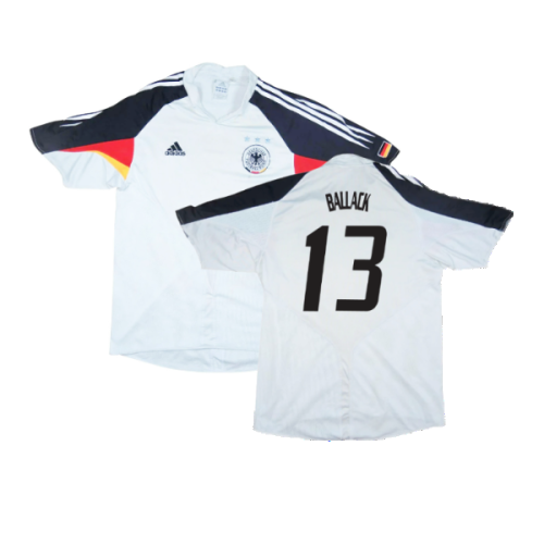 Germany 2004-06 Home Shirt ((Very Good) XL) (Ballack 13)