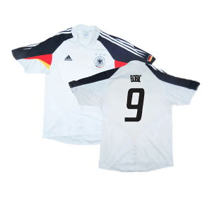 Germany 2004-06 Home Shirt ((Very Good) XL) (Bobic 9)
