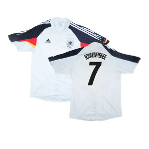 Germany 2004-06 Home Shirt ((Very Good) XL) (Schweinsteiger 7)