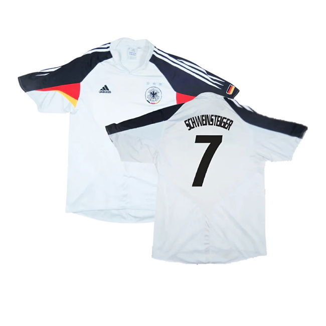 Germany 2004-06 Home Shirt ((Very Good) XL) (Schweinsteiger 7)