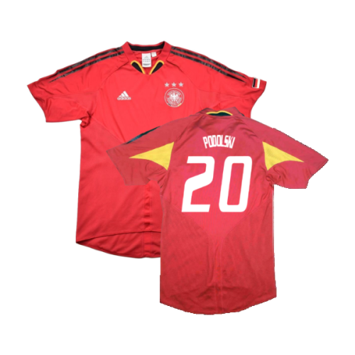 Germany 2004-06 Third Shirt ((Excellent) XL) (Podolski 20)