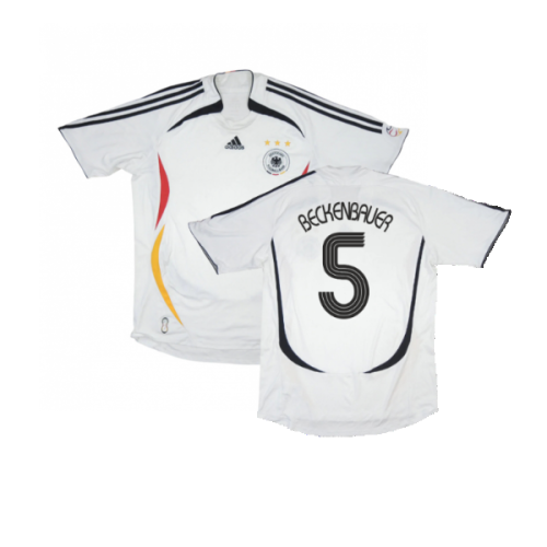 Germany 2005-07 Home Shirt ((Excellent) XL) (Beckenbauer 5)
