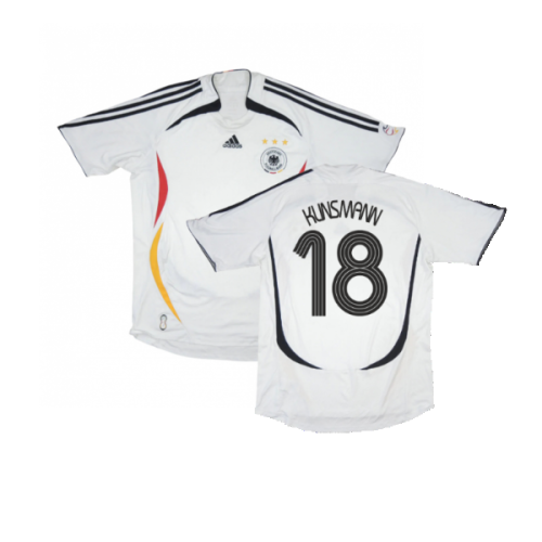 Germany 2005-07 Home Shirt ((Excellent) XL) (Klinsmann 18)