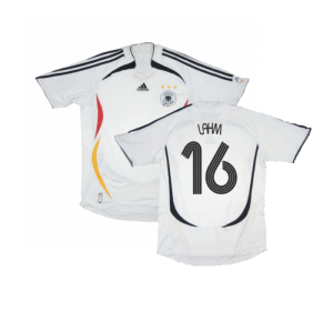 Germany 2005-07 Home Shirt ((Excellent) XL) (Lahm 16)