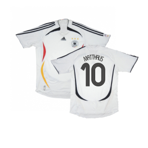 Germany 2005-07 Home Shirt ((Excellent) XL) (Matthaus 10)