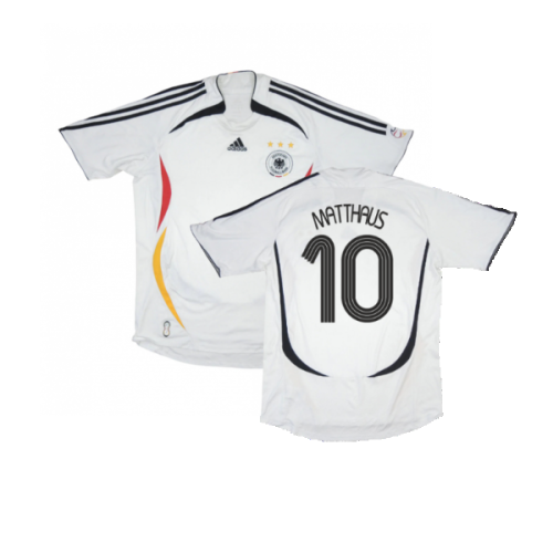 Germany 2005-07 Home Shirt ((Excellent) XL) (Matthaus 10)