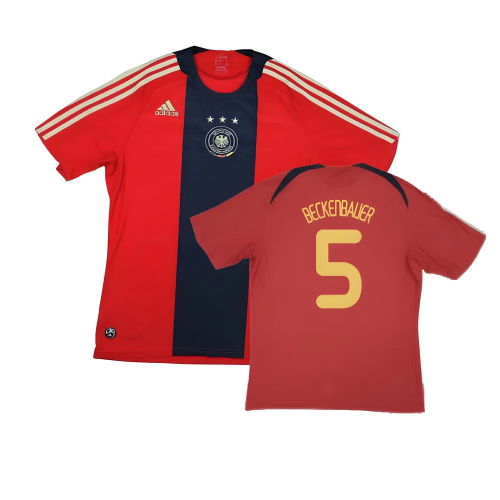 Germany 2008-10 Away Shirt ((Excellent) XXL) (BECKENBAUER 5)