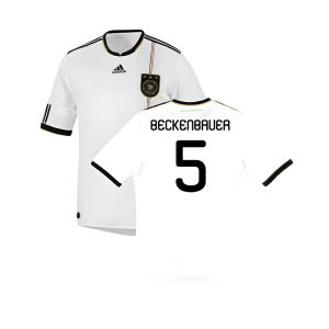 Germany 2010-11 Home Shirt ((Good) S) (BECKENBAUER 5)