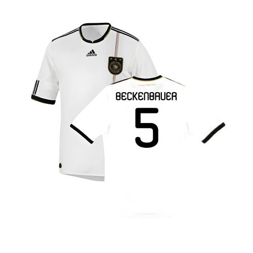 Germany 2010-11 Home Shirt ((Good) S) (BECKENBAUER 5)