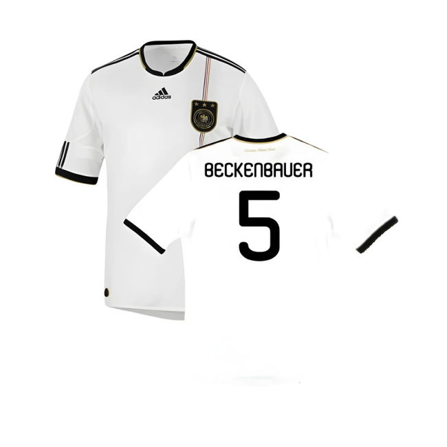 Germany 2010-11 Home Shirt ((Good) S) (BECKENBAUER 5)