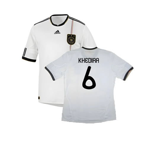 Germany 2010-11 Home Shirt ((Good) S) (KHEDIRA 6)