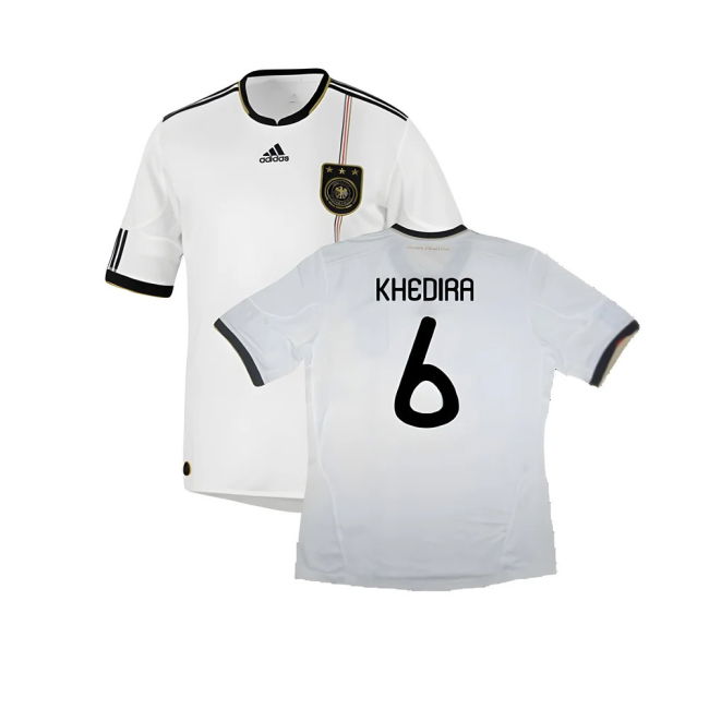 Germany 2010-11 Home Shirt ((Good) S) (KHEDIRA 6)