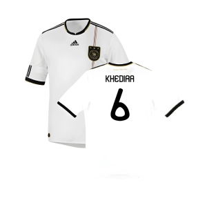 Germany 2010-11 Home Shirt ((Good) S) (KHEDIRA 6)
