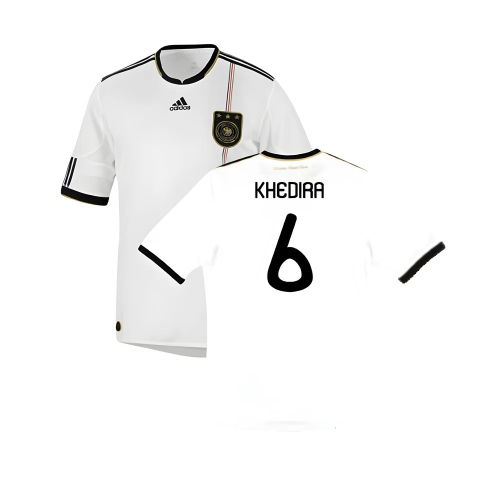 Germany 2010-11 Home Shirt ((Good) S) (KHEDIRA 6)