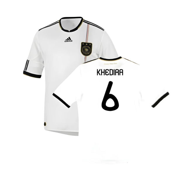 Germany 2010-11 Home Shirt ((Good) S) (KHEDIRA 6)
