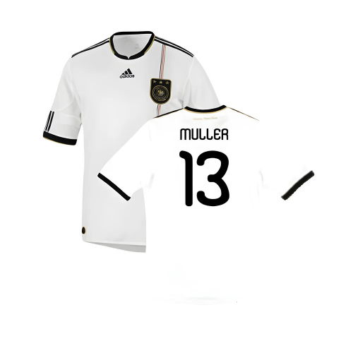 Germany 2010-11 Home Shirt ((Good) S) (MULLER 13)
