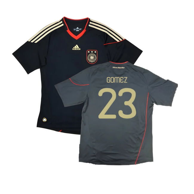 Germany 2010-12 Away Shirt ((Excellent) S) (GOMEZ 23)