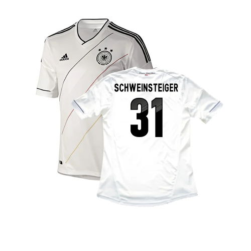 Germany 2012-13 Home Shirt ((Very Good) XXL) (Schweinsteiger 31)