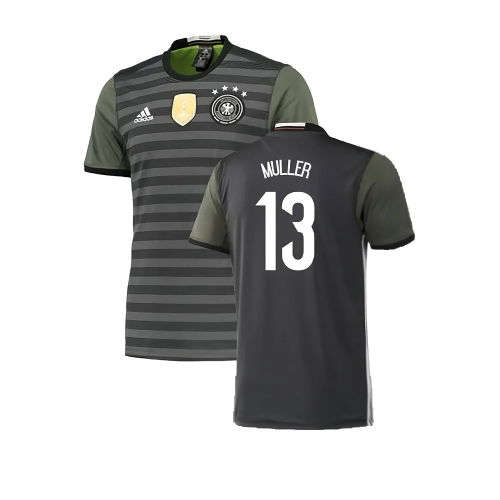 Germany 2015-16 Away Shirt ((Excellent) M) (Muller 13)