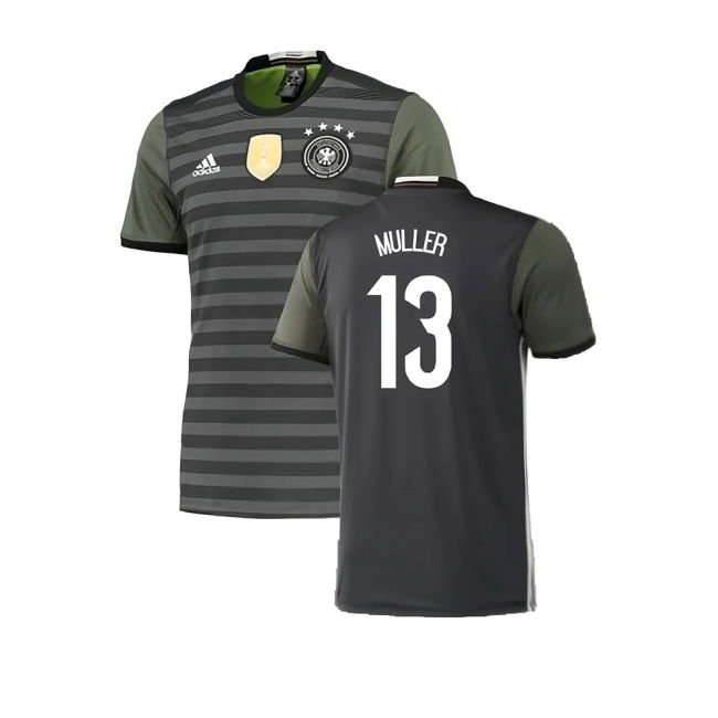 Germany 2015-16 Away Shirt ((Excellent) M) (Muller 13)