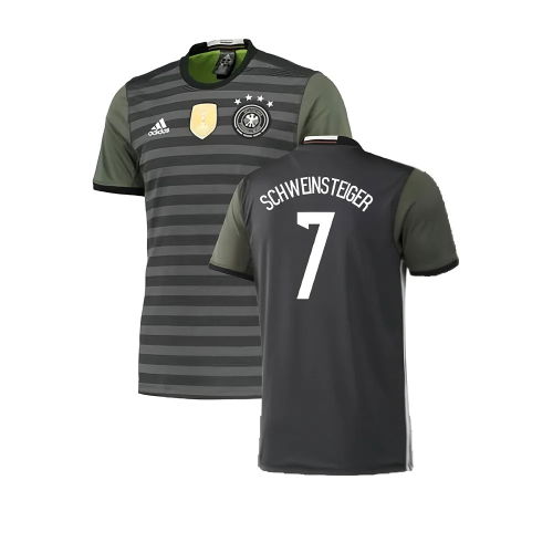 Germany 2015-16 Away Shirt ((Excellent) M) (Schweinsteiger 7)