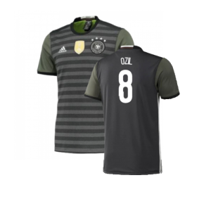 Germany 2015-16 Away Shirt ((Excellent) S) (Ozil 8)