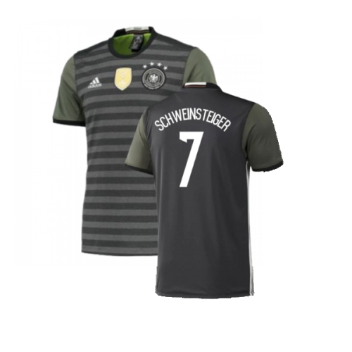 Germany 2015-16 Away Shirt ((Excellent) S) (Schweinsteiger 7)