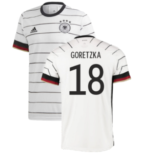 Germany 2020-21 Home Shirt ((Mint) S) (GORETZKA 18)