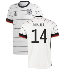 Germany 2020-21 Home Shirt ((Mint) S) (MUSIALA 14)
