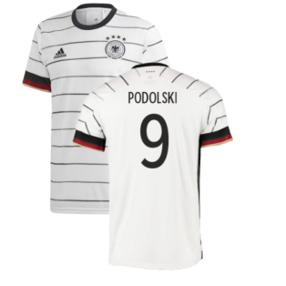 Germany 2020-21 Home Shirt ((Mint) S) (PODOLSKI 9)