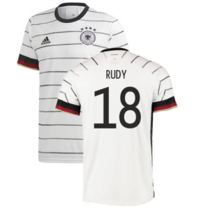 Germany 2020-21 Home Shirt ((Mint) S) (RUDY 18)