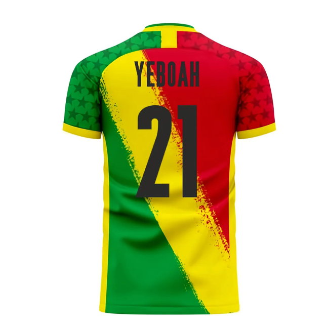 Ghana 2025-2026 Away Concept Football Kit (Libero) (YEBOAH 21)