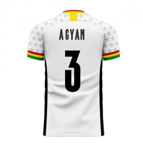 Ghana 2023-2024 Home Concept Football Kit (Libero) (A.GYAN 3)