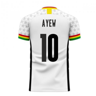 Ghana 2023-2024 Home Concept Football Kit (Libero) (AYEW 10)