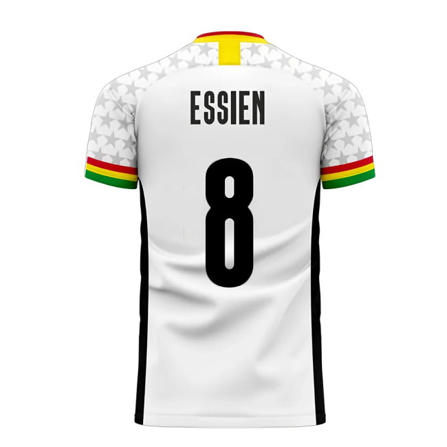 Ghana 2025-2026 Home Concept Football Kit (Libero) (ESSIEN 8)