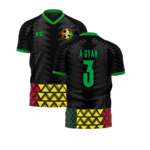 Ghana 2022-2023 Away Concept Football Kit (Fans Culture) (A GYAN 3)