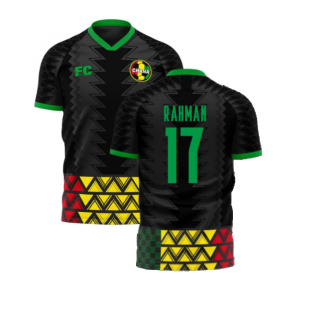 Ghana 2022-2023 Away Concept Football Kit (Fans Culture) (RAHMAN 17)