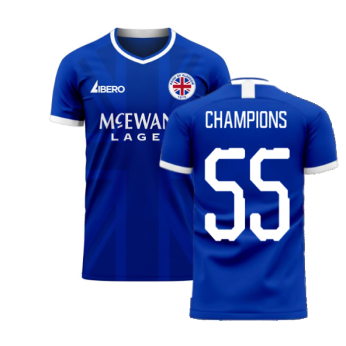 Glasgow 2025-2026 Home Concept Football Kit (Libero) (Champions 55)