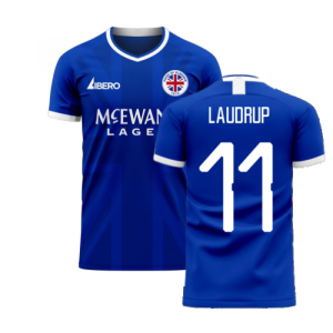 Glasgow 2023-2024 Home Concept Football Kit (Libero) (LAUDRUP 11)