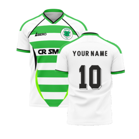 Glasgow Greens 2006 Style Home Concept Shirt (Libero) (Your Name)