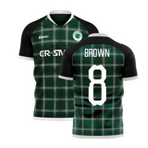 Glasgow Greens 2025-2026 Away Concept Shirt (Libero) (BROWN 8)